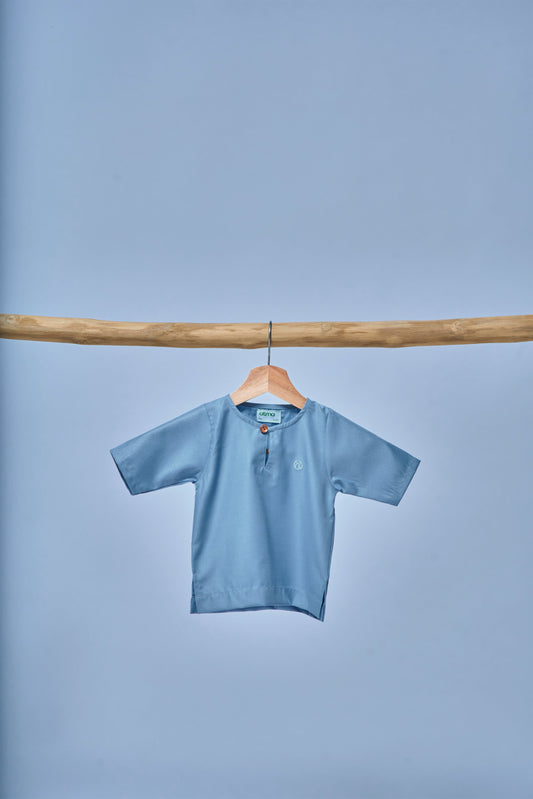 Kurta Nusantara BABIES - Ash Blue