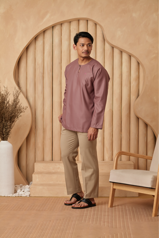 Kurta Tamadun Relaxed Fit - Dusty Purple