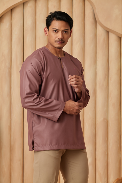 Kurta Tamadun Relaxed Fit - Dusty Purple