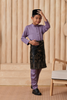 Baju Melayu KIDS Cekak Musang - Mauve Purple