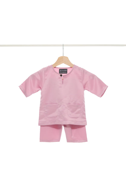 Baju Melayu Teluk Belanga BABIES - Dusty Pink