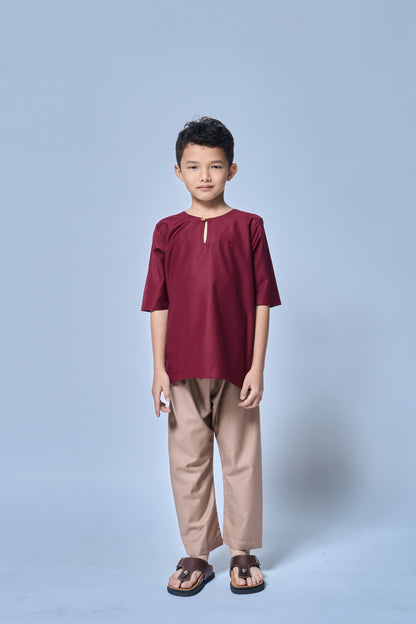 Kurta Nusantara BOYS -Burgundy