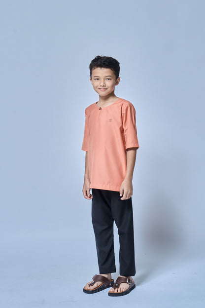 Kurta Nusantara BOYS - Salmon Skin