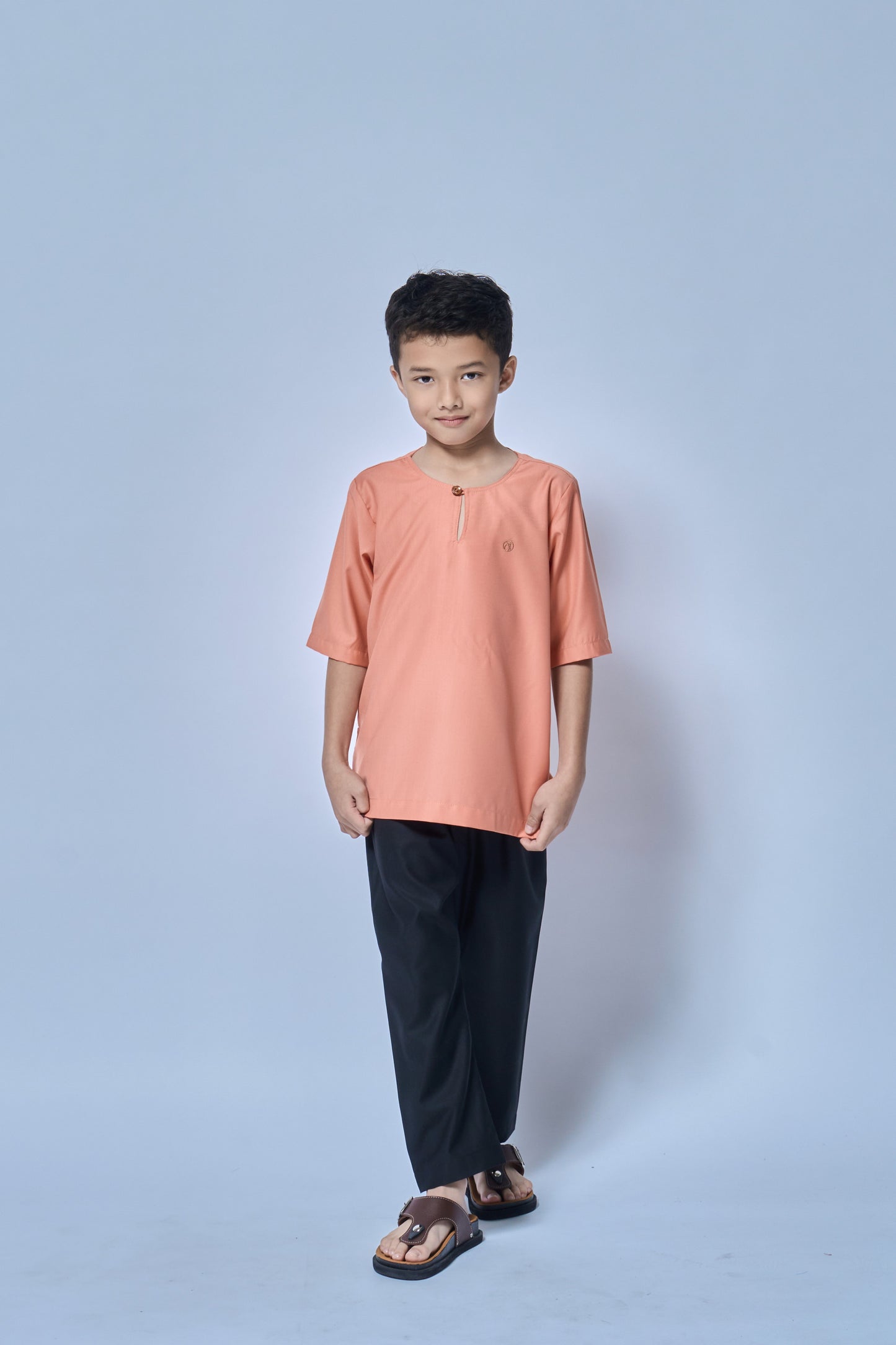 Kurta Nusantara BOYS - Salmon Skin