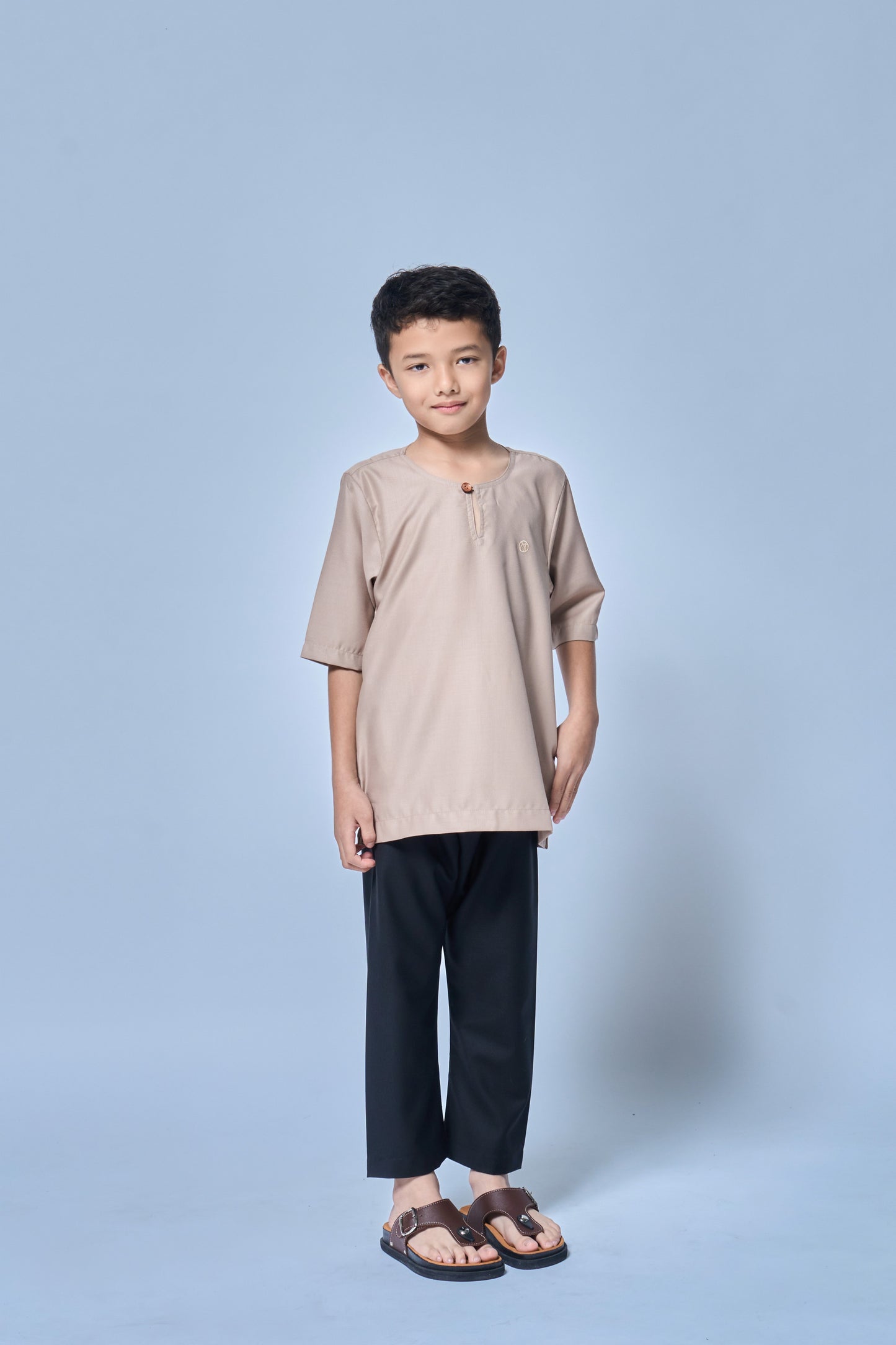 Kurta Nusantara BOYS -Clay Brown