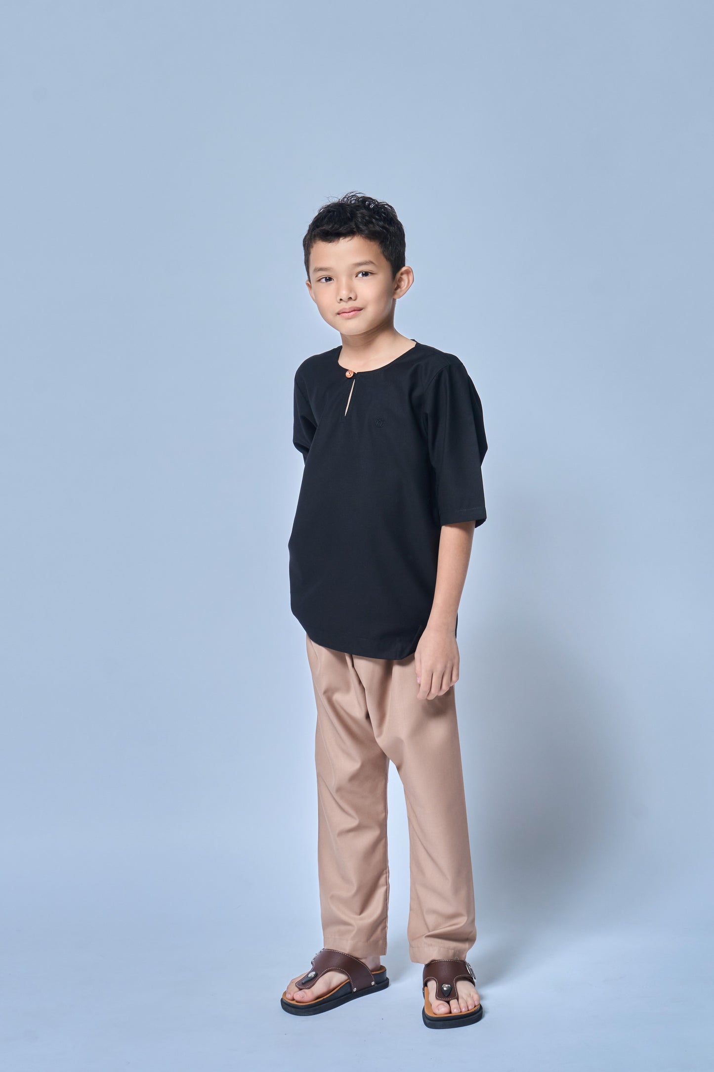Kurta Nusantara BOYS -Black Coffee