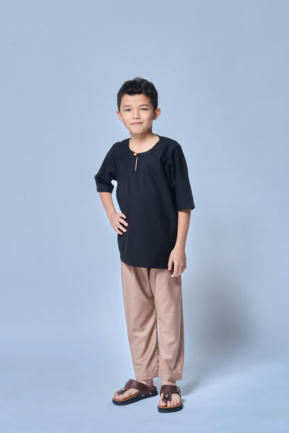 Kurta Nusantara BOYS -Black Coffee