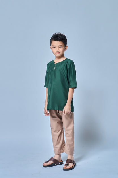 Kurta Nusantara BOYS - Emerald Green