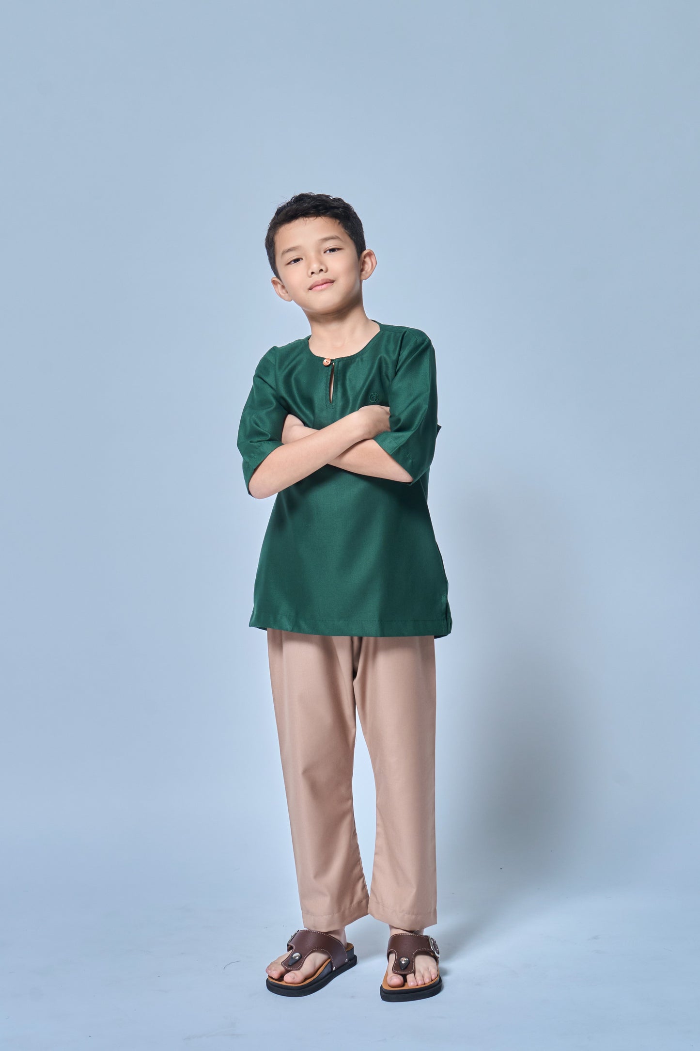 Kurta Nusantara BOYS - Emerald Green