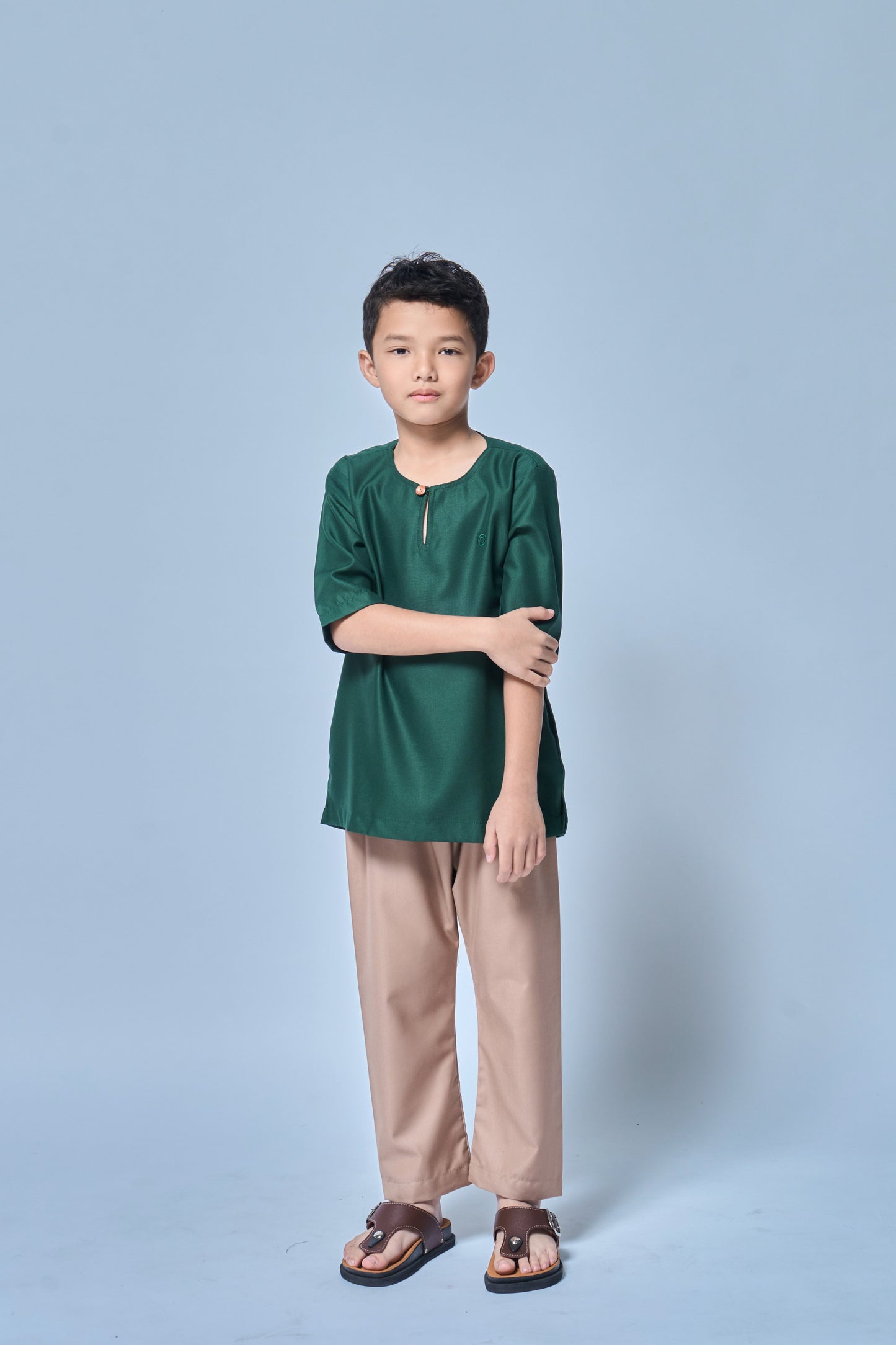 Kurta Nusantara BOYS - Emerald Green