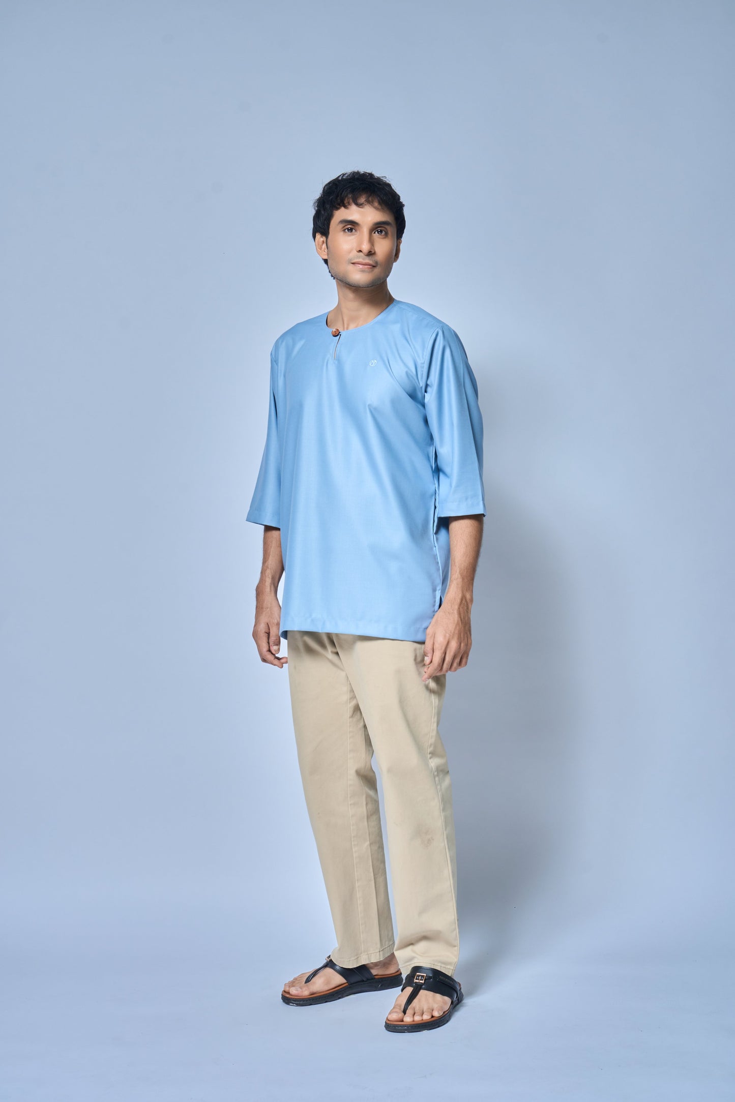 Kurta Nusantara Relaxed Fit - Icy Blue