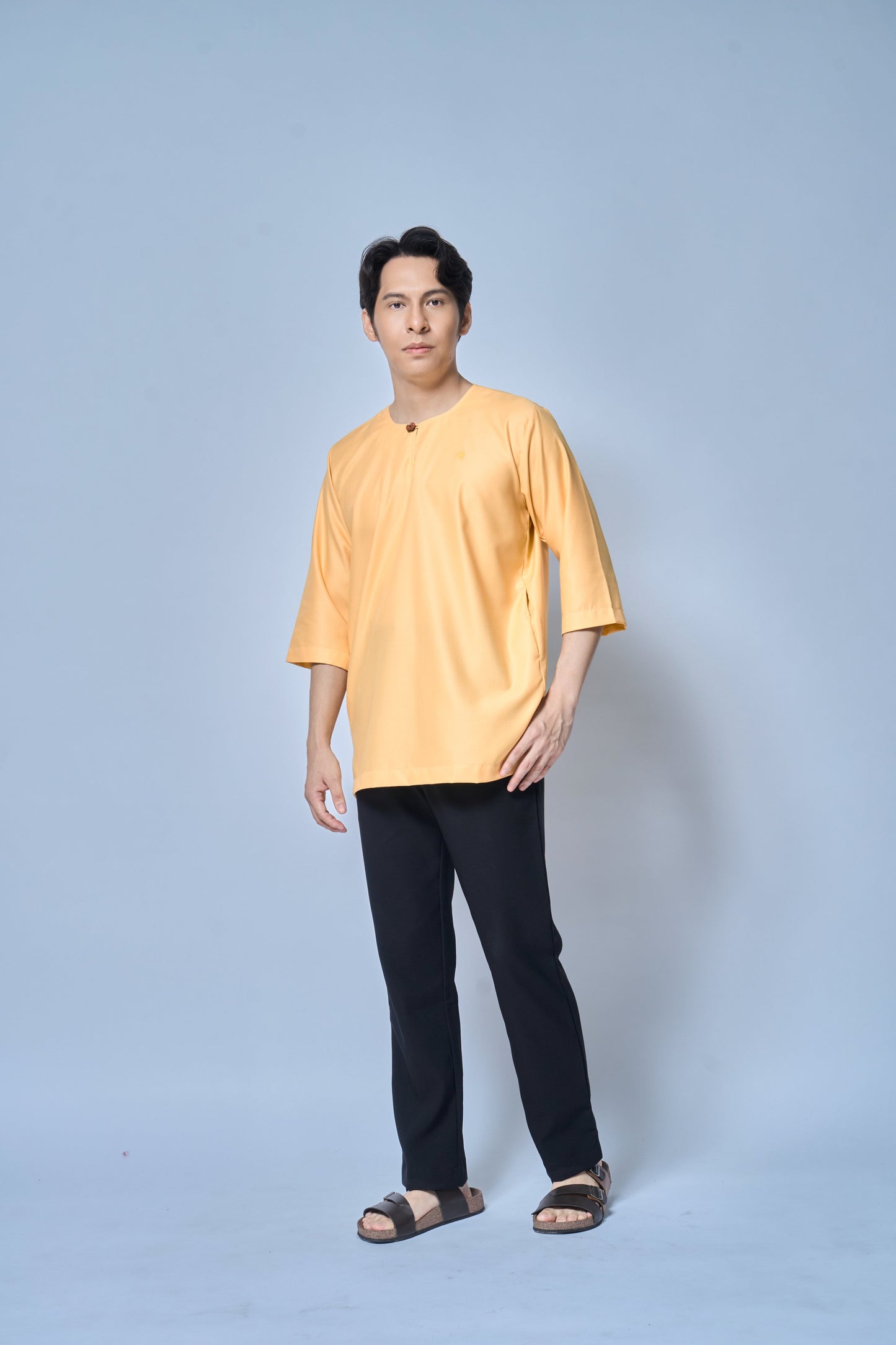 Kurta Nusantara Relaxed Fit - Sweet Corn