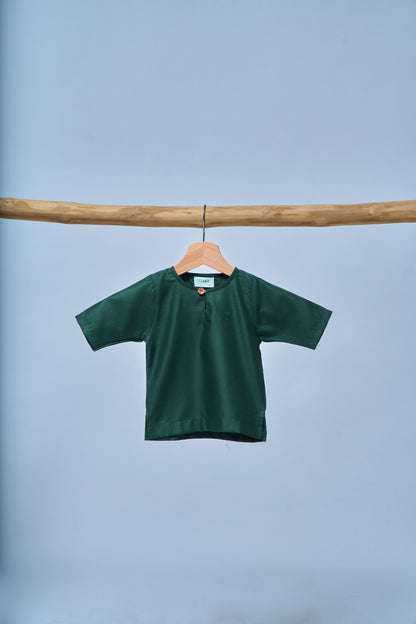 Kurta Nusantara BABIES - Emerald green