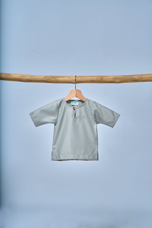 Kurta Nusantara BABIES - Ash Green