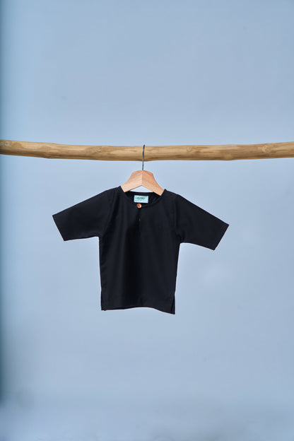 Kurta Nusantara BABIES - Black Coffee