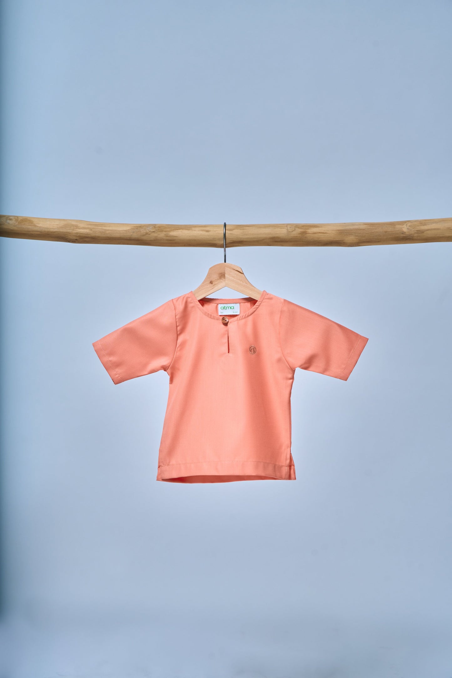 Kurta Nusantara BABIES - Salmon Skin