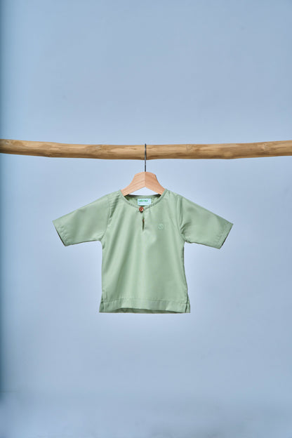 Kurta Nusantara Babies - Dusty Mint