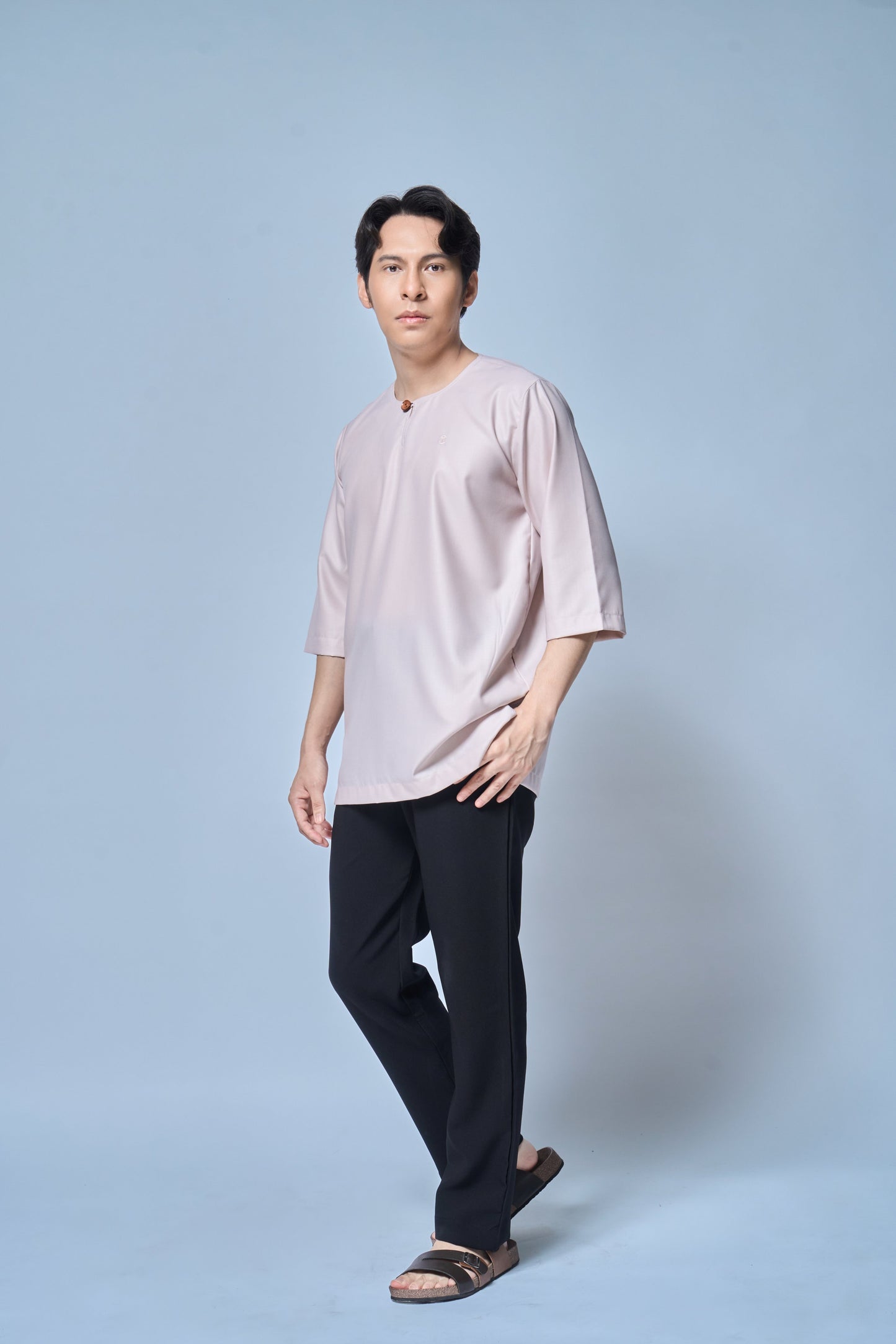 Kurta Nusantara Relaxed Fit - Pamelo Pink