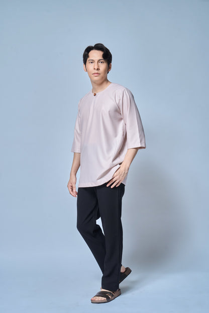 Kurta Nusantara Relaxed Fit - Pamelo Pink