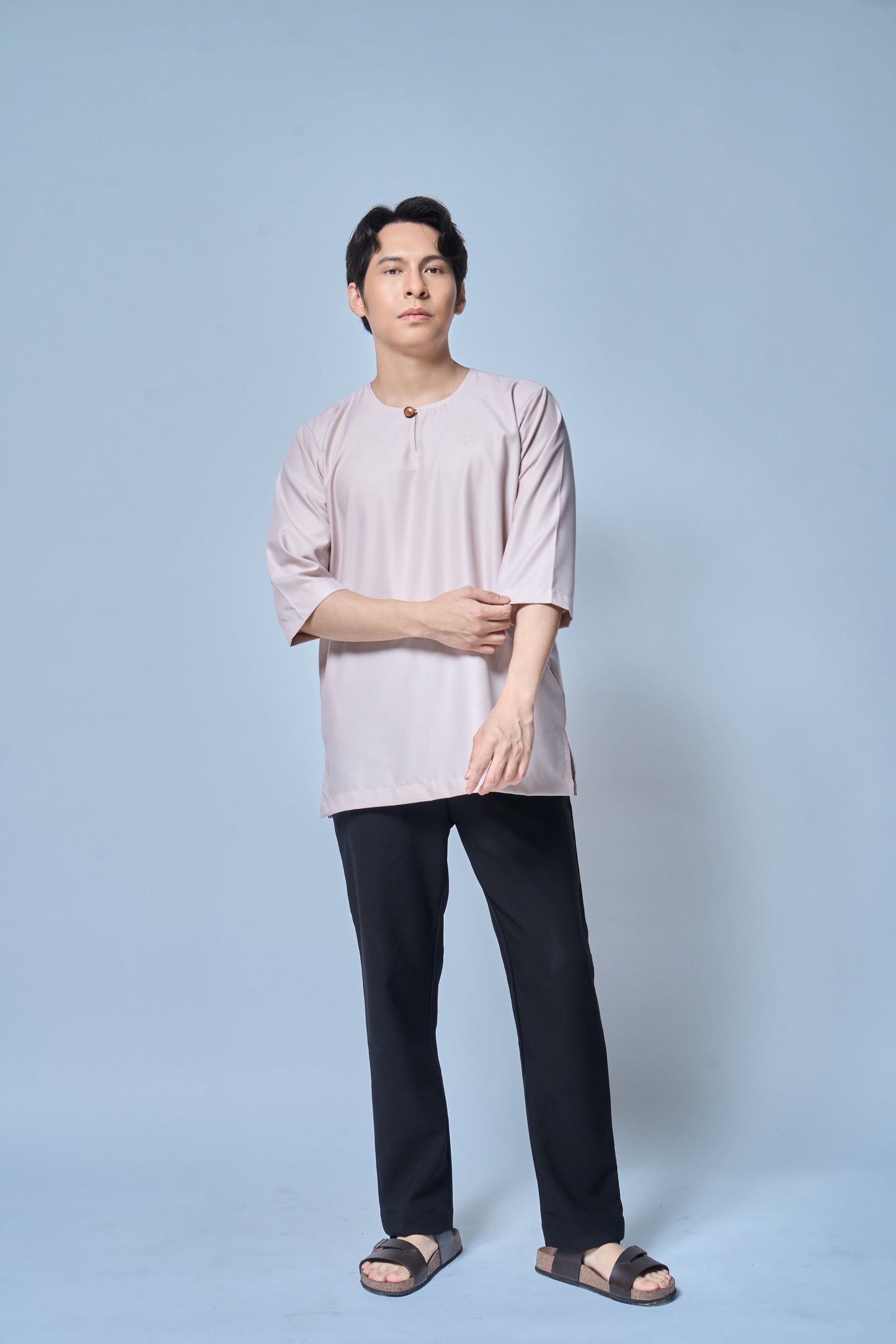 Kurta Nusantara Relaxed Fit - Pamelo Pink