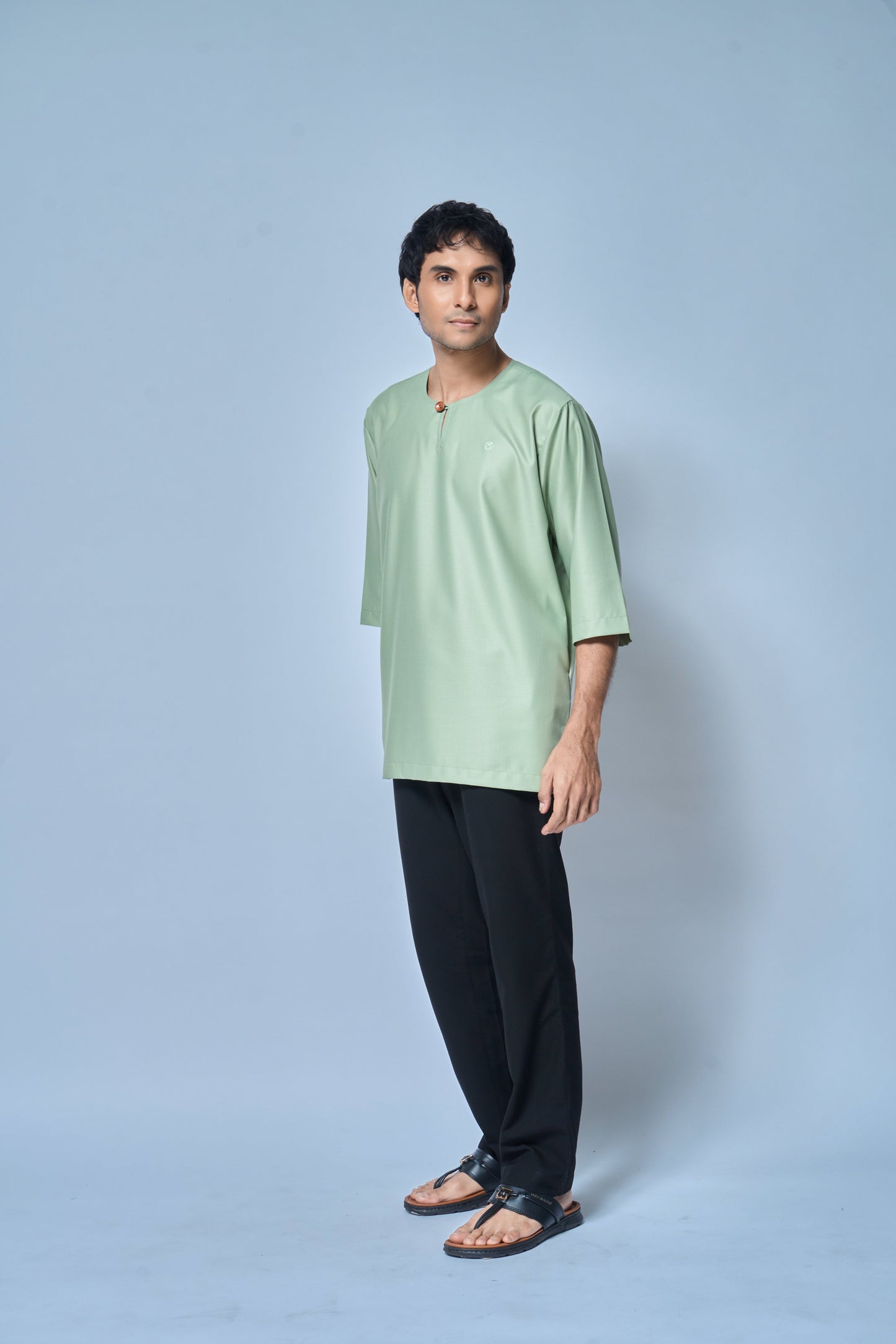 Kurta Nusantara Relaxed Fit - Dusty Mint