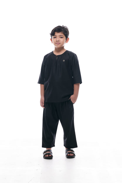 Kurta Nusantara KIDS V2 - Black