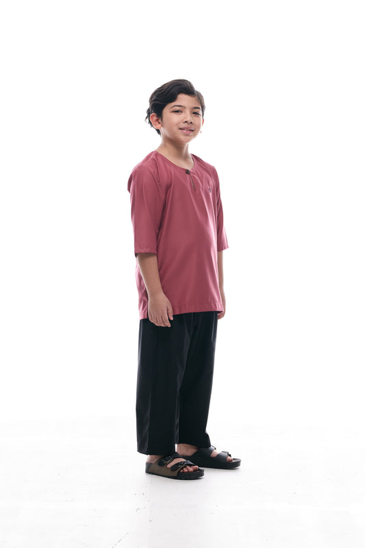 Kurta Nusantara KIDS V2 - Mulberry