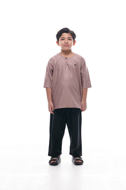 Kurta Nusantara KIDS V2 - Chestnut Brown