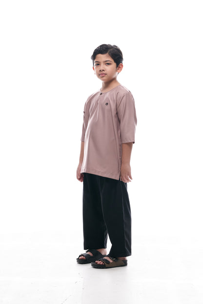 Kurta Nusantara KIDS V2 - Chestnut Brown