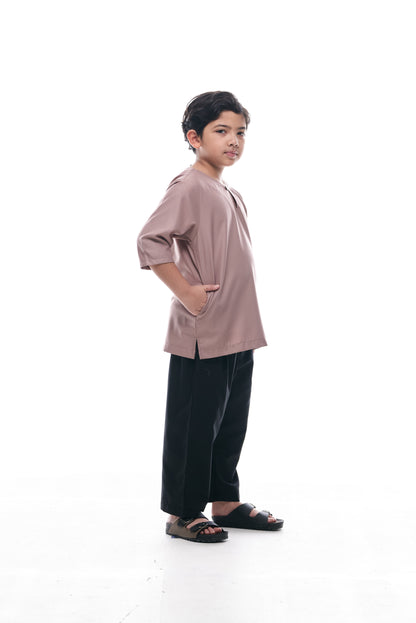 Kurta Nusantara KIDS V2 - Chestnut Brown