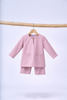 Baju Melayu BABIES Teluk Belanga Klasik - Dusty Rose