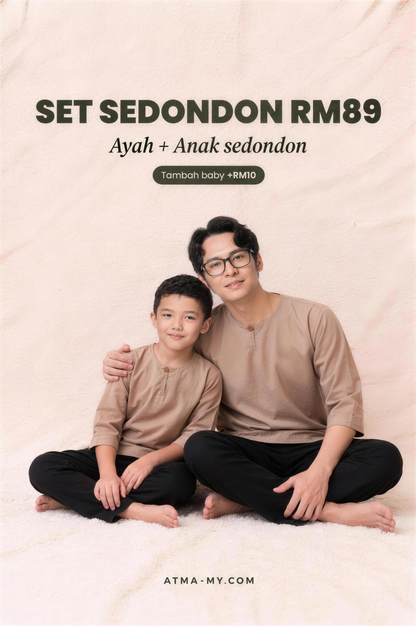 Set Sedondon Ayah & Anak RM89 - tambah baby +RM10